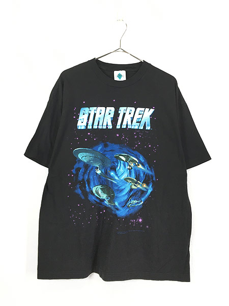 古着 90s STAR TREK スタートレック 宇宙船 SF ドラマ ムービー Ｔ