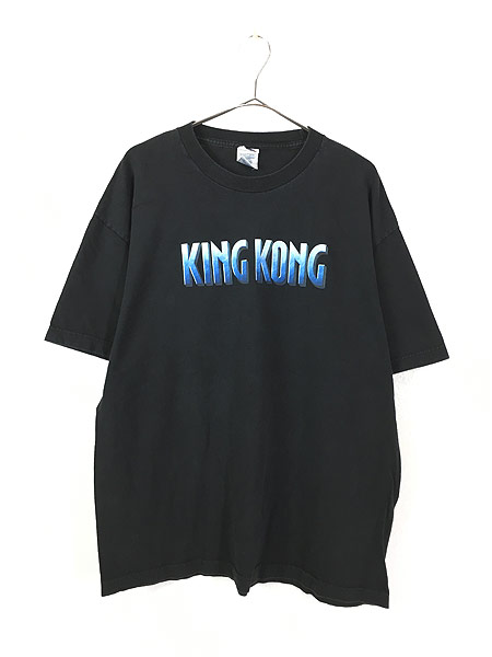 古着 00s KING KONG キング コング ロゴ ムービー Tシャツ XL 古着② ...