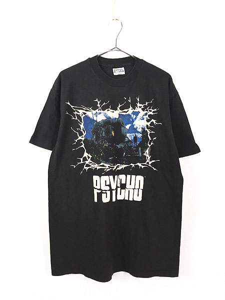 古着 90s USA製 PSYCHO サイコ ヒッチコック ホラー スリラー ムービー