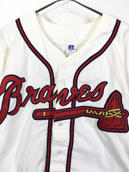 古着 90s USA製 MLB Atlanta Braves ブレーブス No23 「JUSTICE