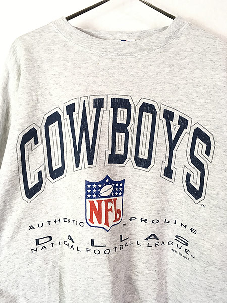 古着 90s USA製 NFL Dallas Cowboys カウボーイズ BIG プリント