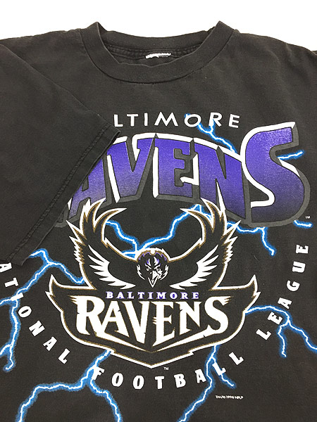 ヴィンテージ古着】90's PRO PLAYER NFL Baltimore Ravens