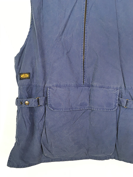 古着 90s WoolRich 多ポケット メッシュ ライナー フィッシング