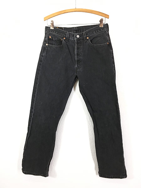 古着 90s USA製 Levi's 501-0660 先染め ブラック デニム パンツ ...