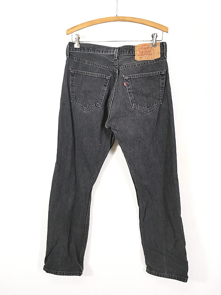 USA製　Levis 501 ブラック　先染め　ペイント加工　W31 L32vinstocks