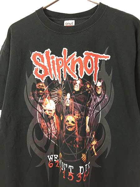古着 00s Slipknot 「We Won't Die」 ツアー 覆面 ヘヴィ メタル
