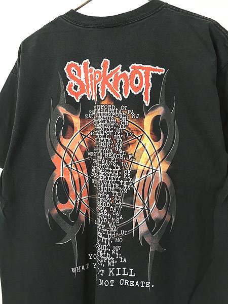 古着 00s Slipknot 「We Won't Die」 ツアー 覆面 ヘヴィ メタル 