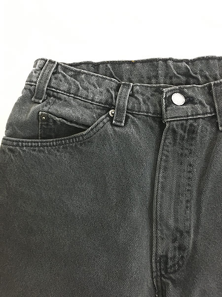 古着 80s USA製 Levi's 550 「黒タブ」 ブラック デニム パンツ