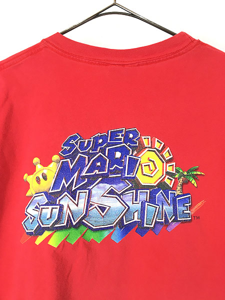 古着 00s 任天堂 Super Mario Sunshine マリオ サンシャイン ゲーム 逆