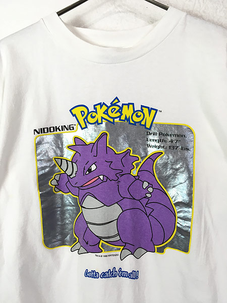 古着 90s Nintendo POKEMON ポケモン 「Gotta catch'em all