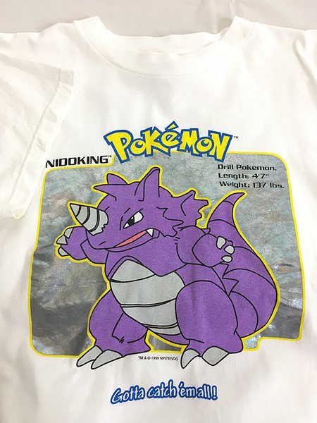 古着 90s Nintendo POKEMON ポケモン 「Gotta catch'em all