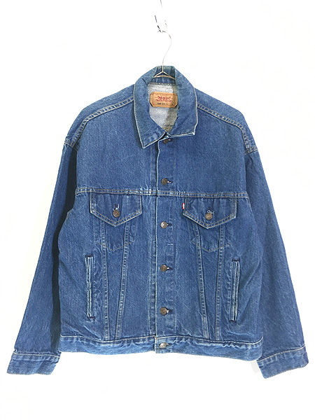 古着 80s USA製 Levi's 70507-0214 ハンド ポケット付 ブルー デニム ...