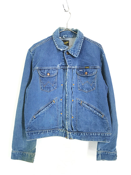 ラングラーWrangler 24MJZ デニムジャケット USA製 70s 36 - Gジャン 