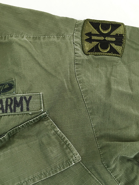 古着 70s 米軍 US ARMY 4th ベトナム ジャングル ファティーグ 