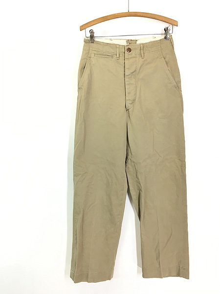 美品 TROUSERS COTTON KHAKI 31×34 M45KHAKI | pick.com.mx