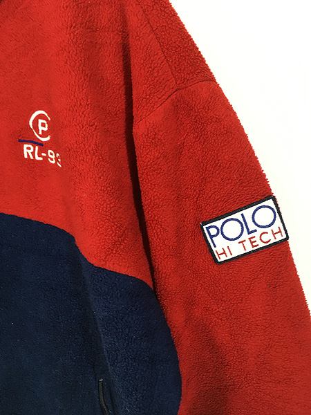 古着 90s USA製 Polo Ralph Lauren 「RL-93」 POLO HI TECH ハーフ