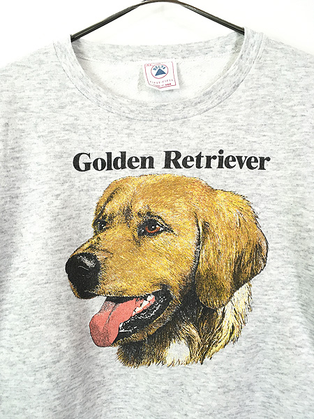 90s USA製 犬T DOG tシャツ Golden Retriever XL