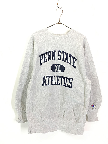 古着 90s USA製 Champion Reverse Weave 「PENN STATE」 3段 カレッジ