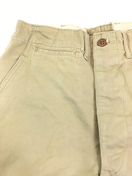 古着 50s 米軍 US ARMY 「M45 KHAKI」 コットン チノ トラウザーズ ...