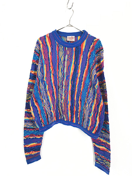 80s COOGI 3Dニットベスト-