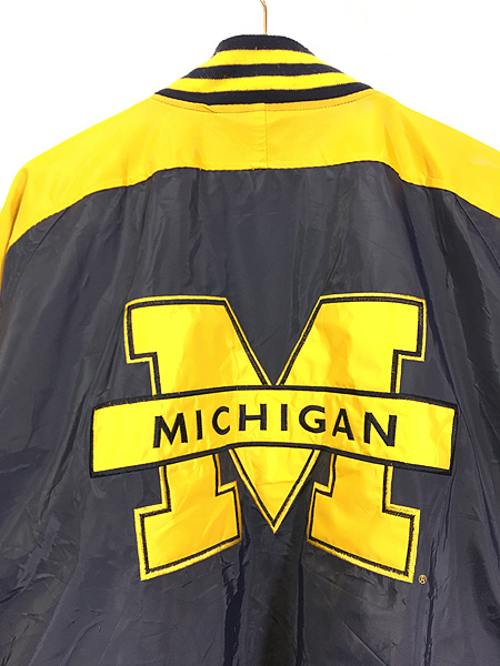 古着 Michigan Wolverines ウルヴァリンズ 「M」 カレッジ パデット 