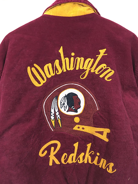 古着 80s NFL Washington Redskins レッドスキンズ パデット 