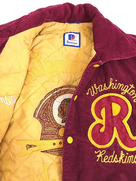 古着 80s NFL Washington Redskins レッドスキンズ パデット