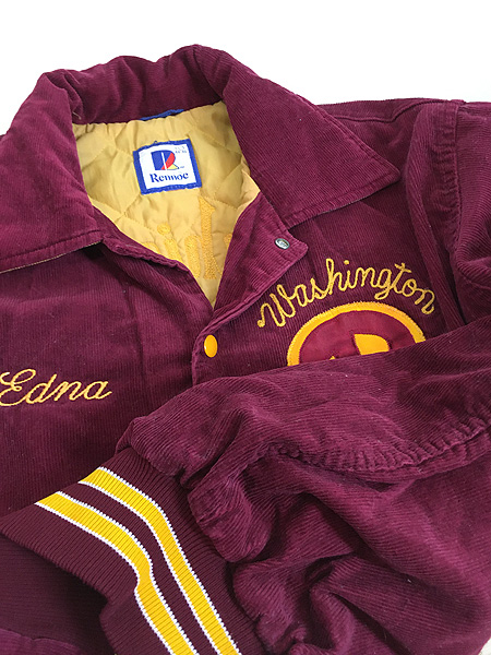 古着 80s NFL Washington Redskins レッドスキンズ パデット 