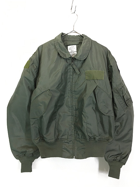 アメリカ軍93年　XL CWU 36/P サマーフライトジャケットグリーンメンズインポート古着