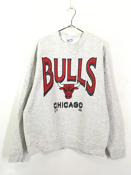 古着 古着 90s USA製 NBA Chicago BULLS ブルズ スウェット トレーナー