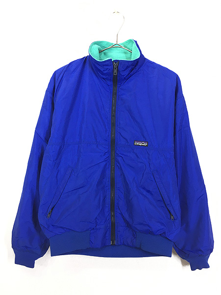 古着 90s USA製 Patagonia 裏地フリース シェルド シンチラ シェル ジャケット S 古着 - 古着 通販 ヴィンテージ　古着屋  Dracaena ドラセナ