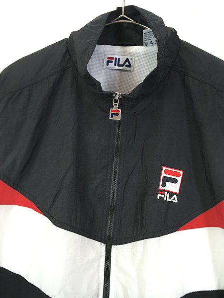 販売 7572 FILA 刺繍ロゴ ボアフリース ジャケット XLサイズ