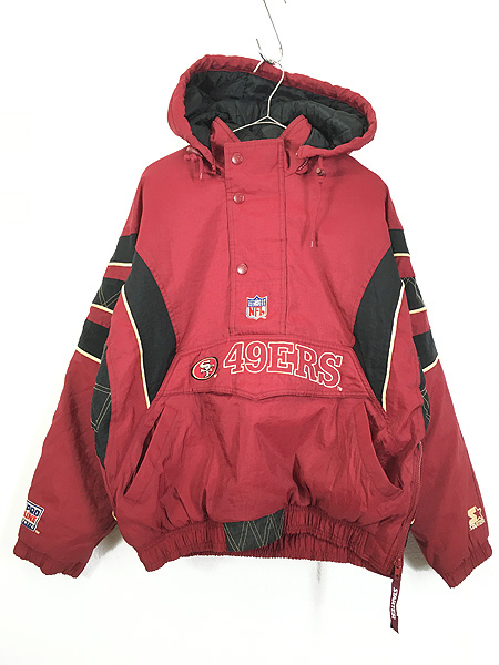 古着 90s NFL San Francisco 49ers フォーティナイナーズ パデット