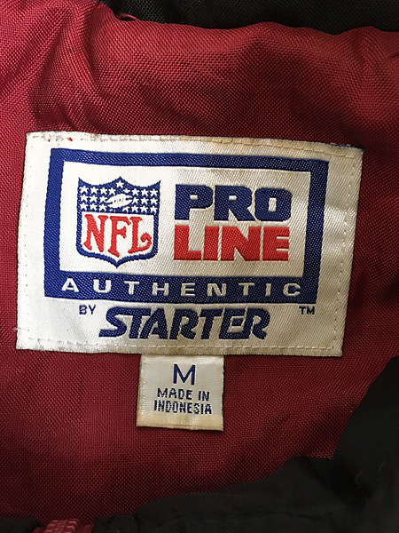 古着 90s NFL San Francisco 49ers フォーティナイナーズ パデット