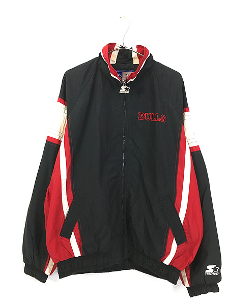 身幅約62センチ90s CHICAGO bulls ナイロンジャケット