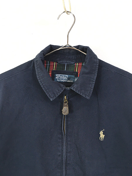 古着 Polo Ralph Lauren 裏地チェック コットン スウィング