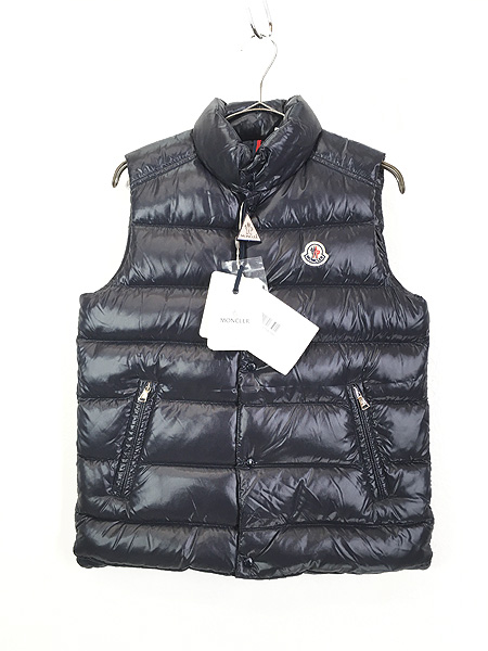 Deadstock」 古着 2020s MONCLER モンクレール 「TIB GILET」 光沢 ダウン ベスト Dネイビー 14A - 古着 通販  ヴィンテージ 古着屋 Dracaena ドラセナ