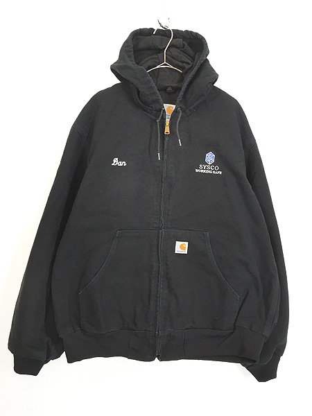 古着 90s Carhartt 裏地 メッシュ ブラック ダック アクティブ