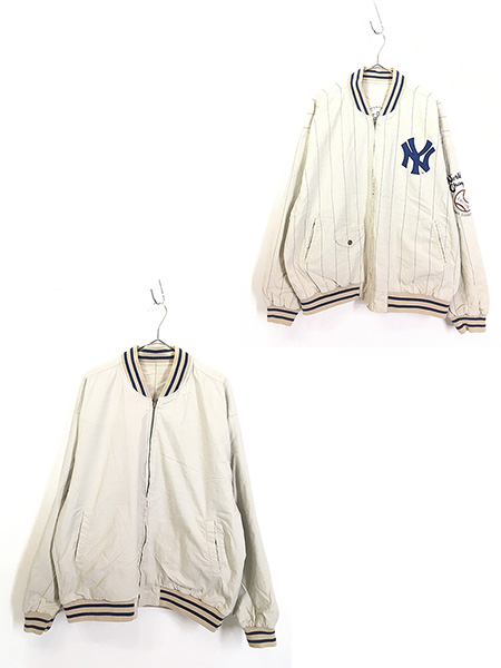 古着 90s MLB New York Yankees ヤンキース ラミー コットン 