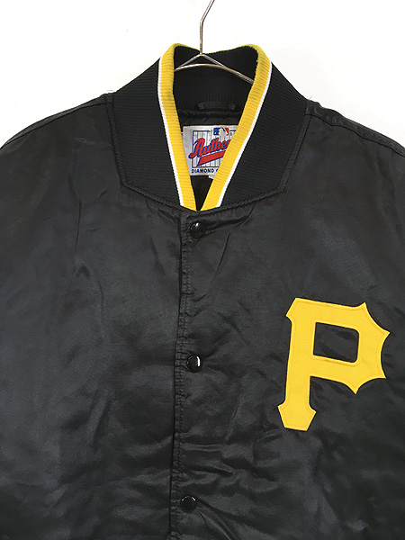 古着 90s MLB Pittsburgh Pirates パイレーツ パデット 光沢