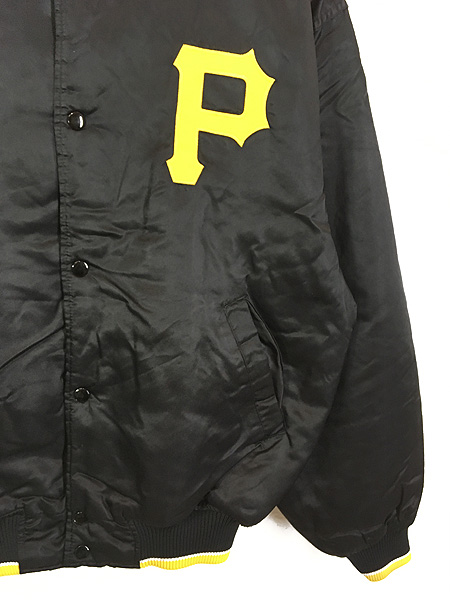 古着 90s MLB Pittsburgh Pirates パイレーツ パデット 光沢