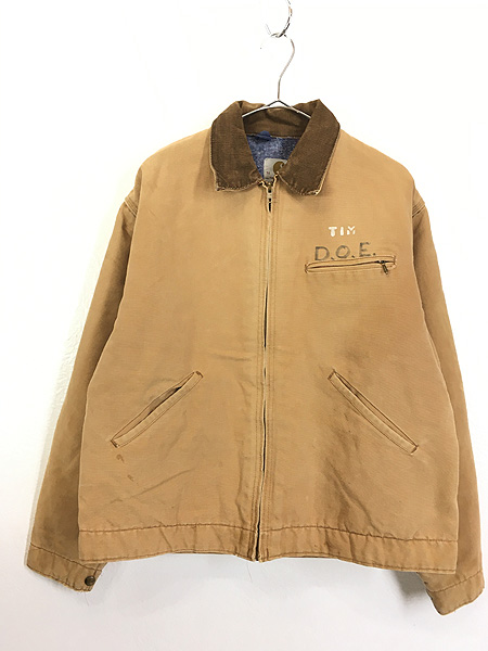 美品　90s carhartt カーハート ダック デトロイトジャケット　44