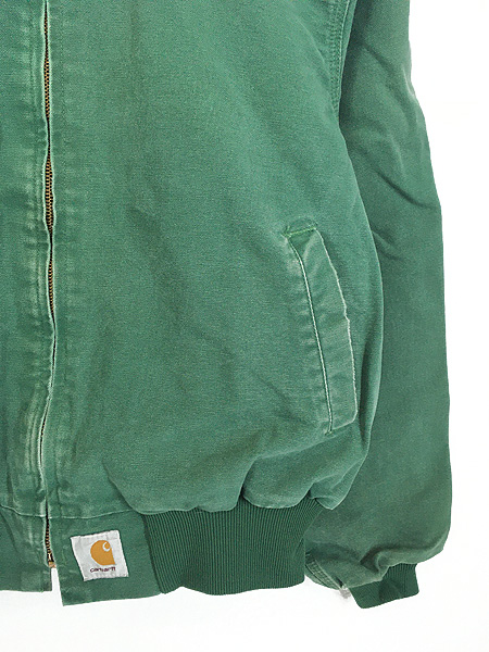 古着 80s USA製 Carhartt 裏地 ネイティブ柄 ウエスタン ヨーク ダック