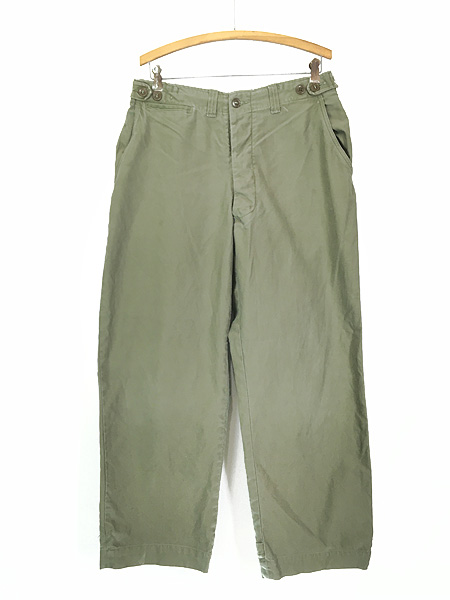 40's U.S.ARMY M-45 Field Trousers ODワタリ幅335cm