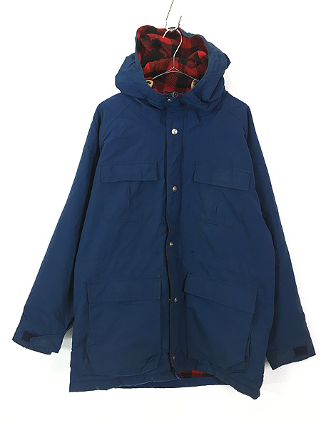 古着 80s USA製 LL Bean 「Baxter State Parka」 裏地 チェック マウンテン パーカー M【10off】 - 古着  通販 ヴィンテージ　古着屋 Dracaena ドラセナ