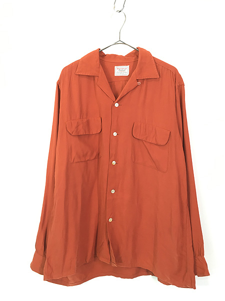 40s〜50s donegal rayon shirt - www.mecanizadosalbacete.com