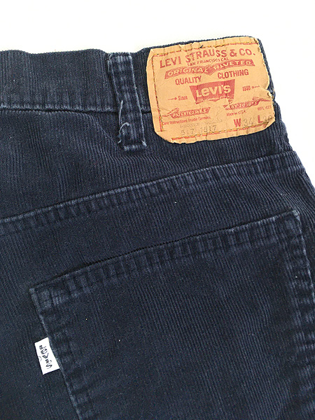 古着 80s USA製 Levi's 517-1517 コーデュロイ パンツ コーズ ブーツ