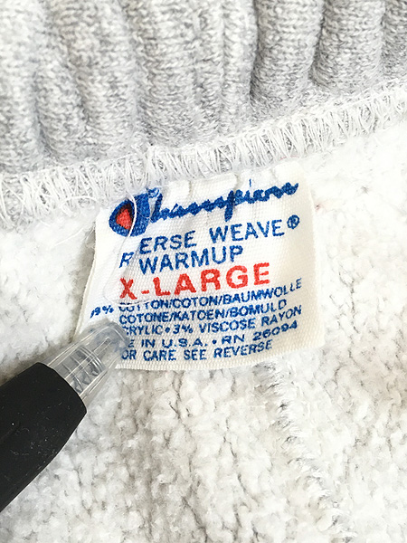 古着 80s USA製 Champion Reverse Weave ナンバリング 染込み リバース