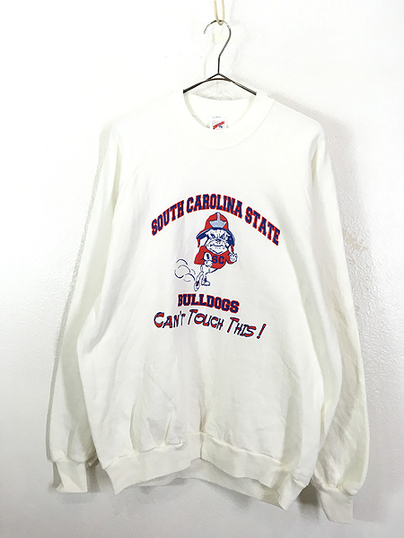 古着 90s USA製 SOUTH CAROLINA STATE カレッジ アメフト スウェット