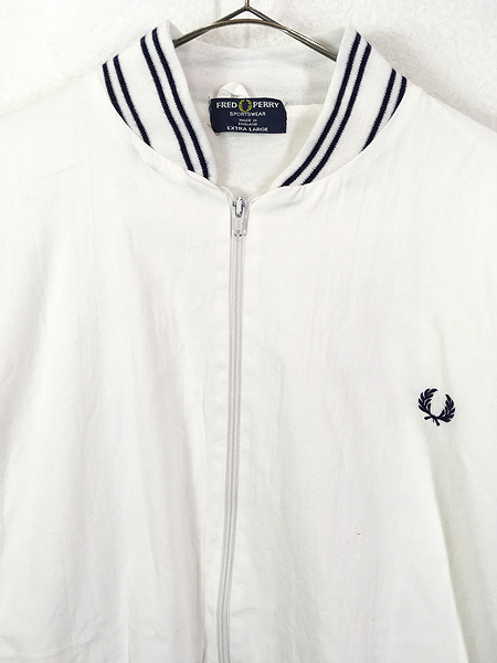 古着 England製 FRED PERRY ワンポイント ロゴ 刺しゅう コットン